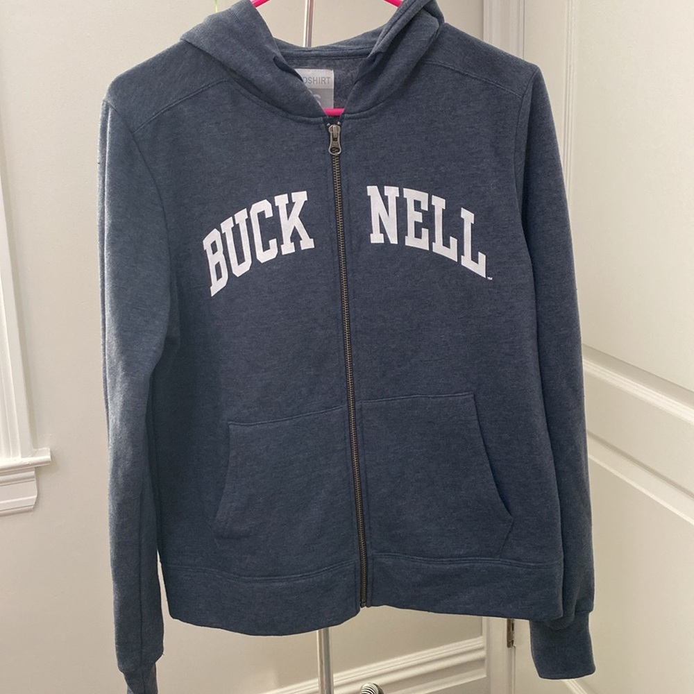 NWT Bucknell Zip Up Hoodie, Size Small
